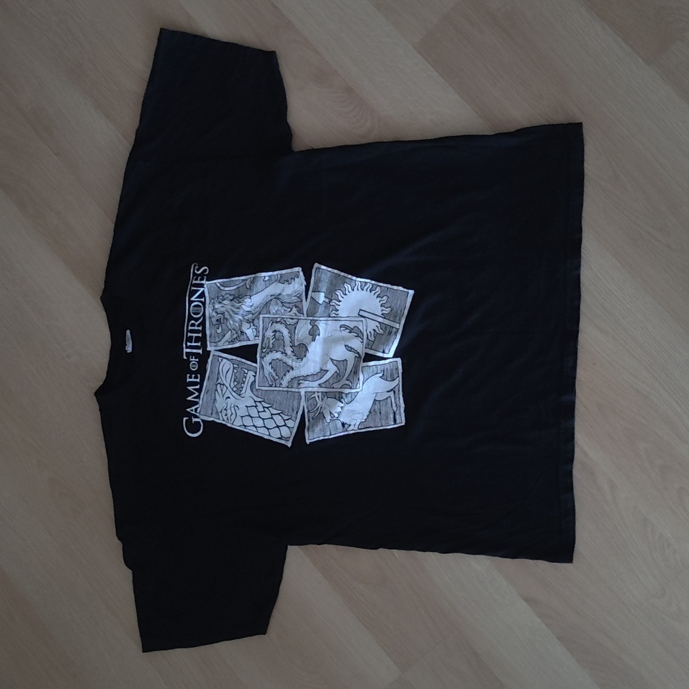 Game of Thrones Graphic Crewneck Short Sleeve T-shirt XL